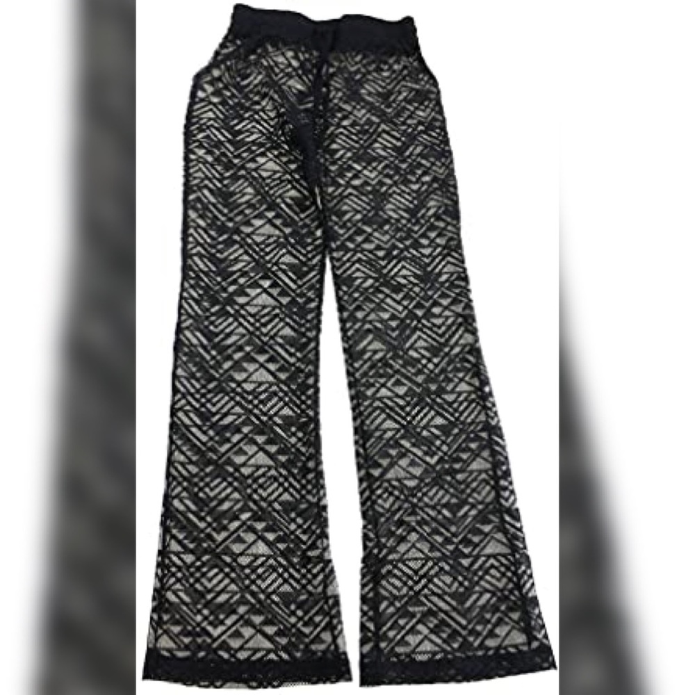 XS NWT miken beach pants black